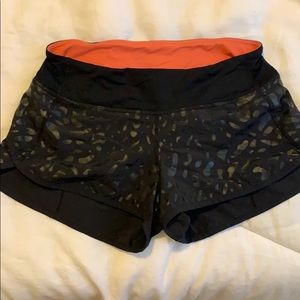 Lululemon Speed Shorts